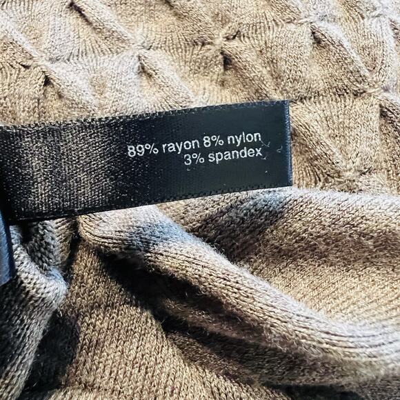 The Limited Women’s Brown Woven V Neck Dress XS - Picture 6 of 6